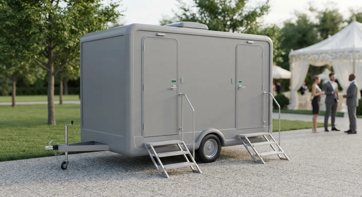 2 Stall Restroom Trailer in Richmond, CA