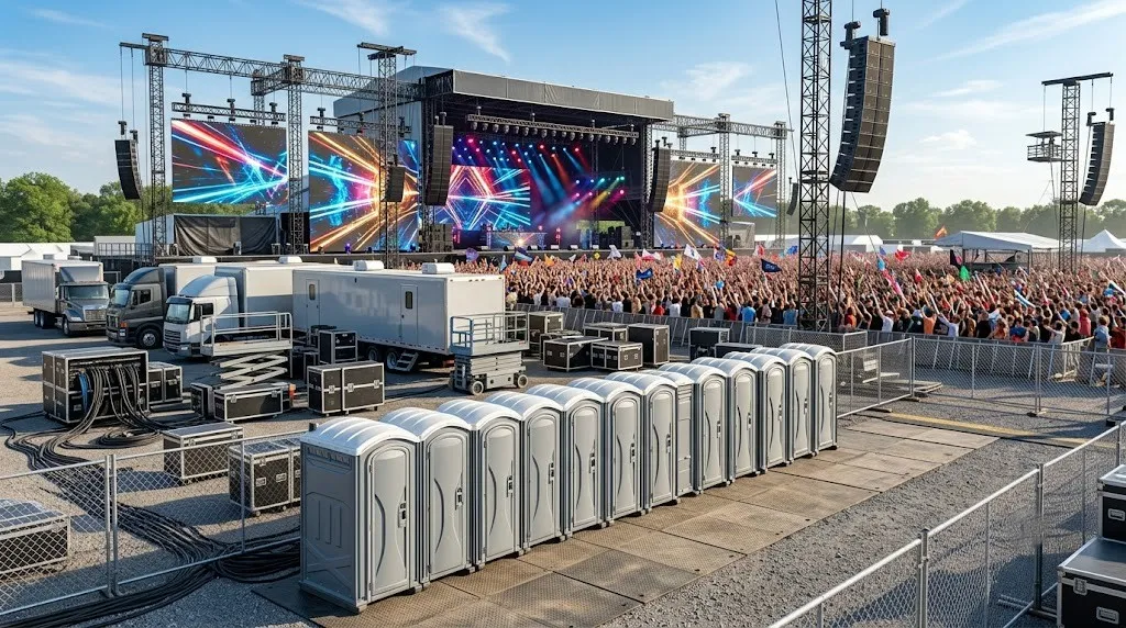 Concert Restroom Rental in Richmond, CA