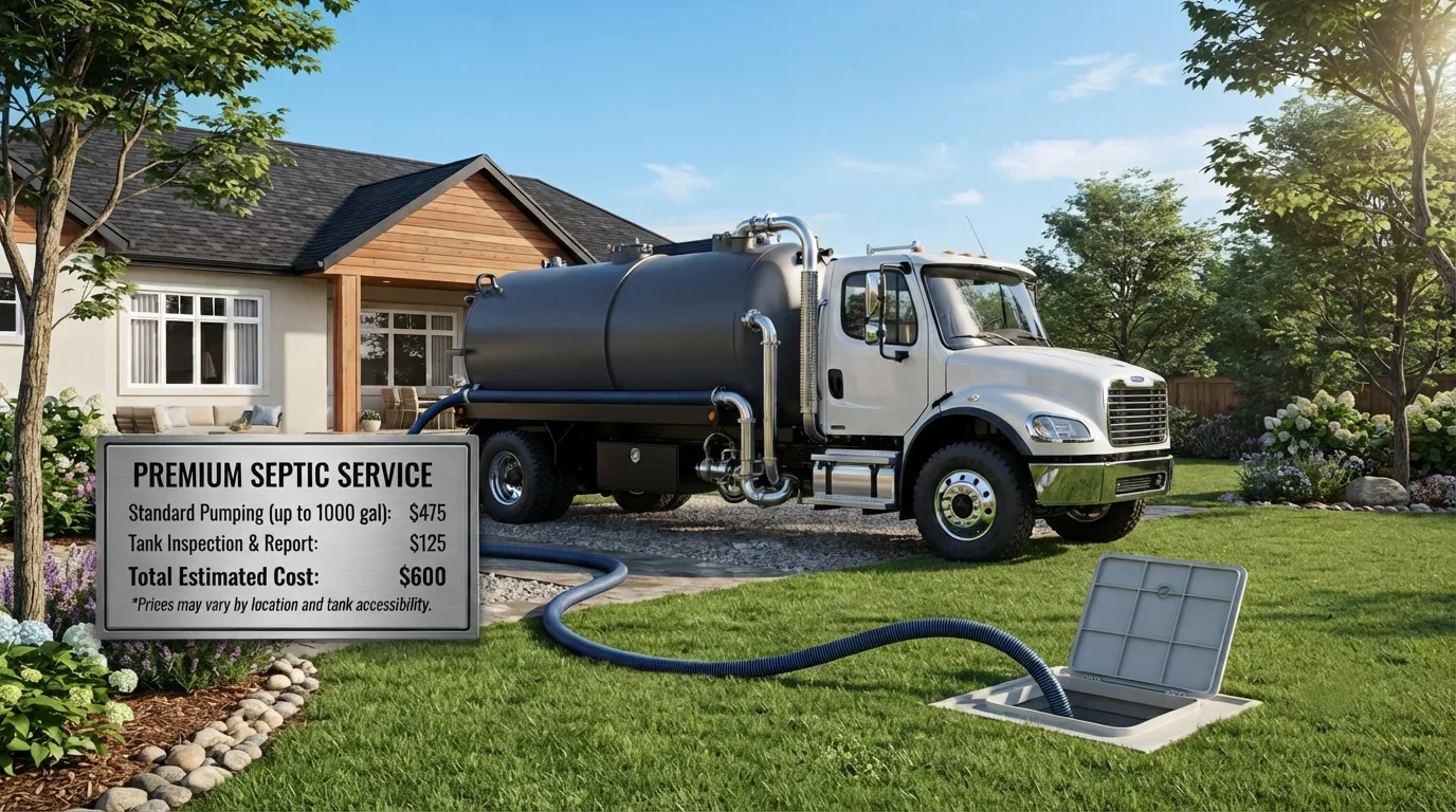Septic Tank Pumping Cost in Richmond, CA