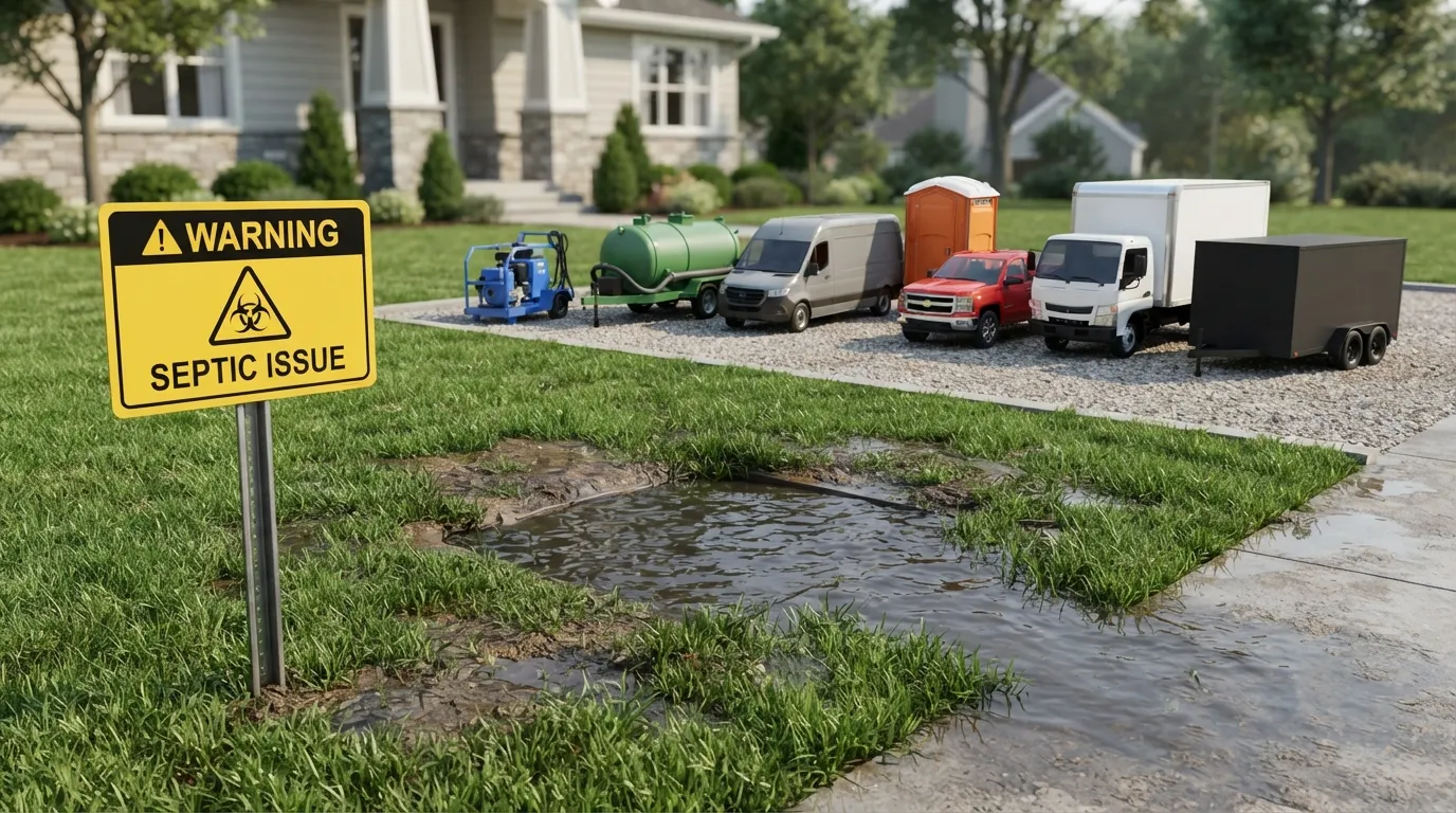Septic Tank Warning Signs in Richmond, CA